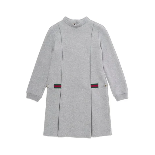 Gucci Kids Web Detailed Dress