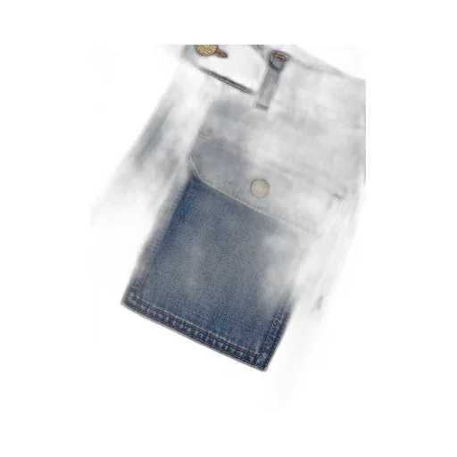 Gucci Kids Interlocking G Logo Patch Jeans