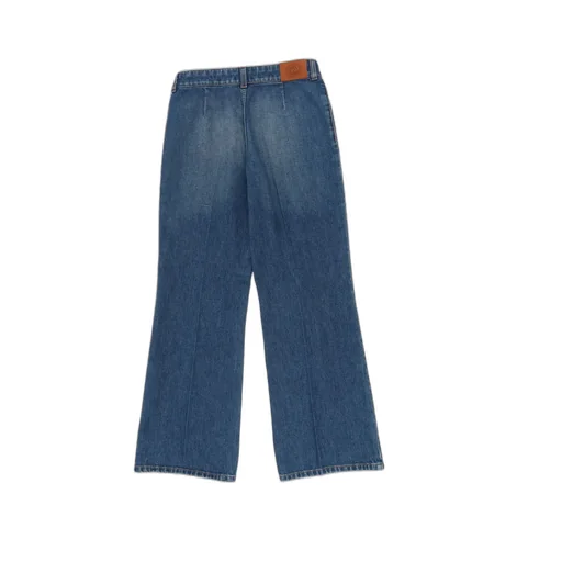 Gucci Kids Interlocking G Logo Patch Jeans