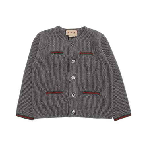 Gucci Kids Buttoned Long-Sleeved Cardigan