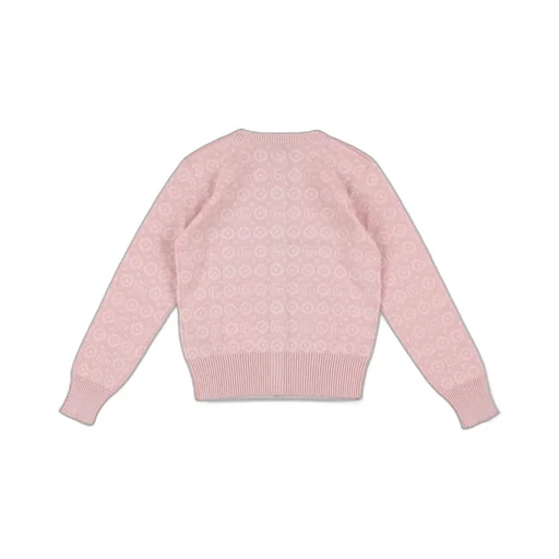 Gucci Kids Double G Crewneck Knitted Cardigan