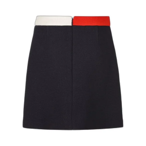 Gucci Kids Decorative-Button Knitted Skirt