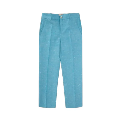 Gucci Kids Double G Straight Leg Trousers