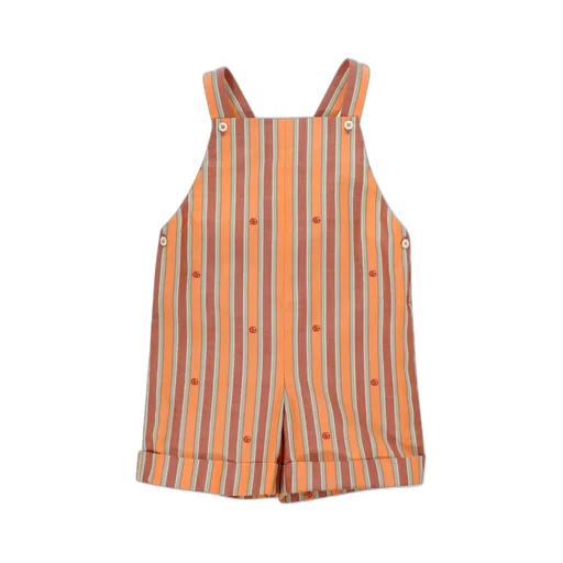Gucci Kids Striped Sleeveless Jumpsuit