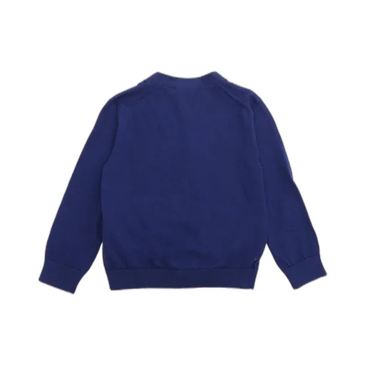 Gucci Kids Horsebit-Print V-Neck Long-Sleeved Cardigan