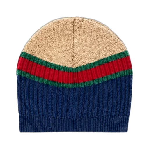 Gucci Kids Stripe Detailed Beanie