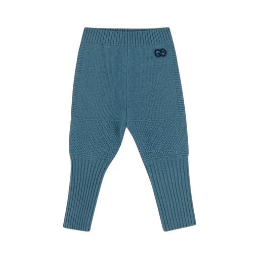 Gucci Kids Logo Detailed High Waist Pants