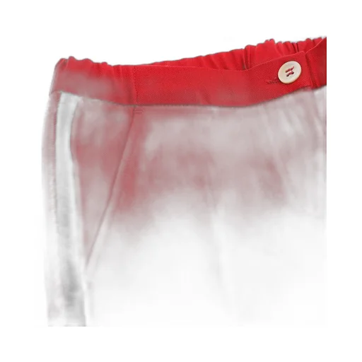 Gucci Kids Wed Ribbon Wide Leg Trousers