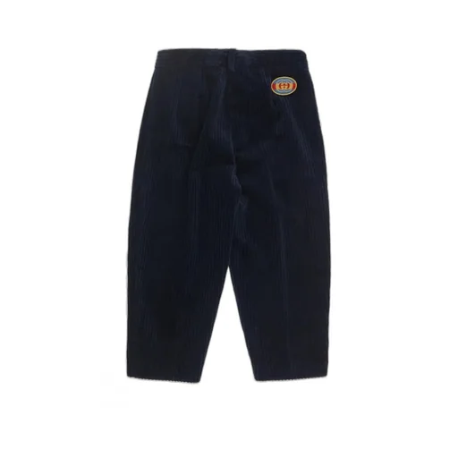 Gucci Kids Double G Velvet Tapered Trousers