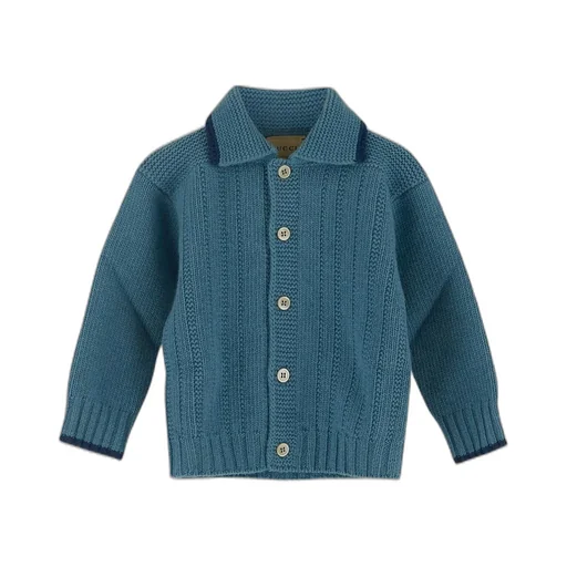 Gucci Kids Buttoned Long-Sleeved Cardigan