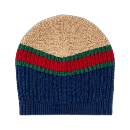 Gucci Kids Stripe Detailed Beanie
