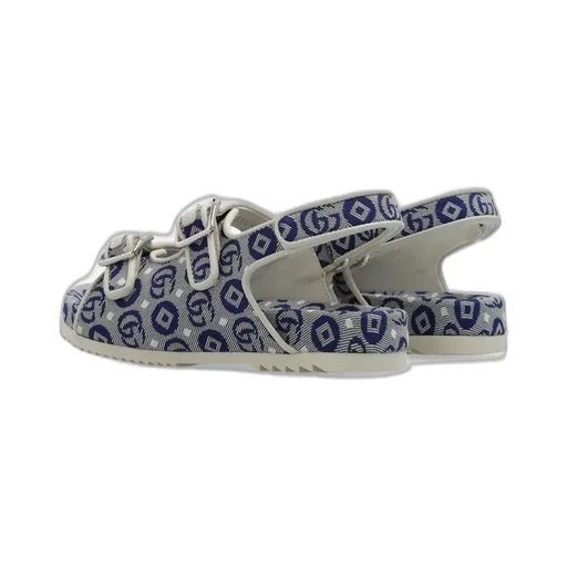 Gucci Kids All-Over Logo Patterned Open Toe Sandals