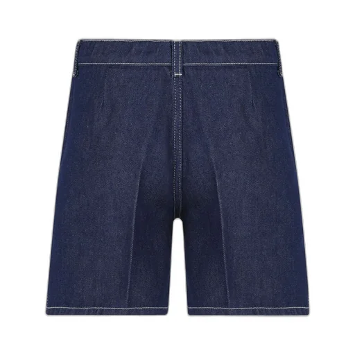 Gucci Kids Logo Embroidered Denim Shorts
