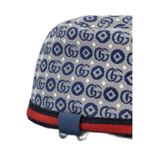 Gucci Kids Allover Gg Logo Printed Bucket Hat