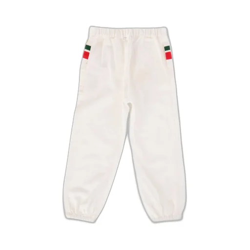 Gucci Kids Button Detailed Tapered Jeans