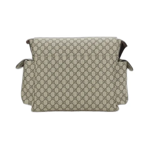 Gucci Kids Gg Supreme Foldover Top Changing Bag