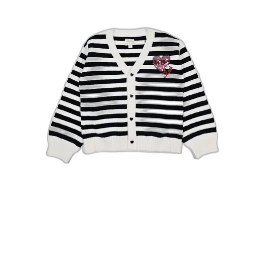 Guess Kids Multi-Striped Long-Sleeve Cardigan