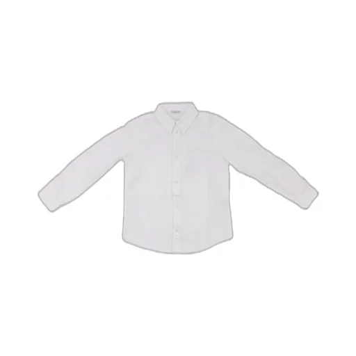 Guess Kids Logo-Embroidered Buttoned Shirt