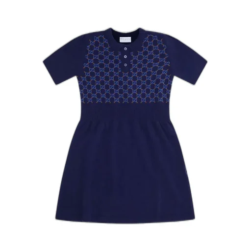 Gucci Kids Embroidery Dress