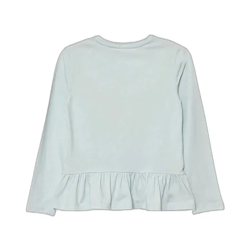 Guess Kids Printed Ruffled Hem Top