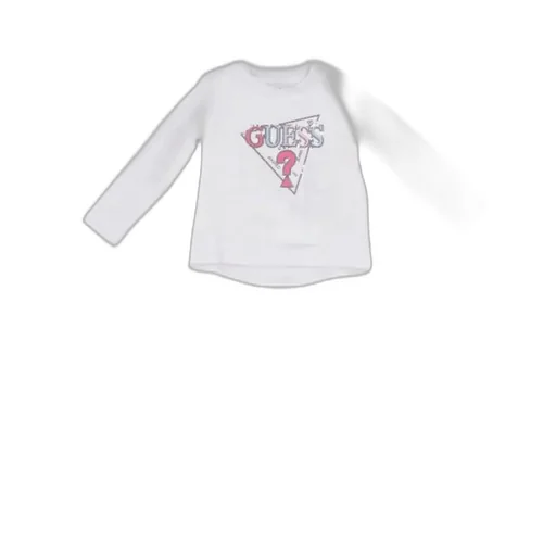 Guess Kids Triangle Logo Sequins T-Shirt