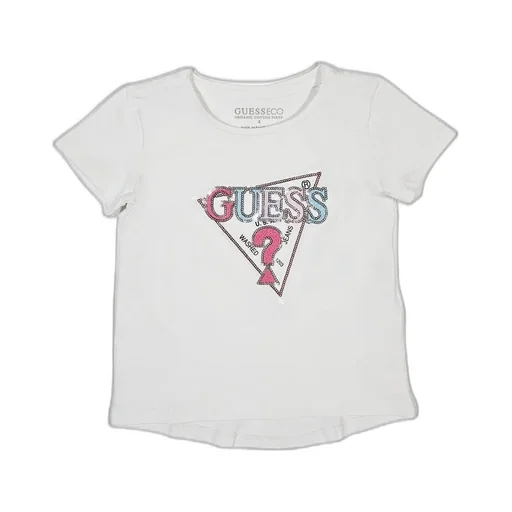 Guess Kids Eco High Low Crewneck T-Shirt