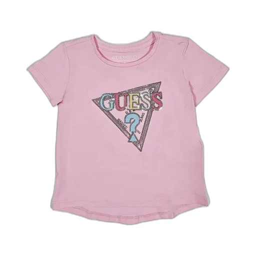 Guess Kids Eco High Low Crewneck T-Shirt