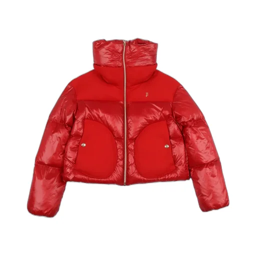 Herno Kids Logo Plaque High-Neck Cape