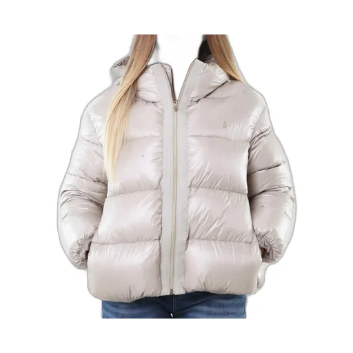 Herno Kids Logo-Plaque Zipped Puffer Jacket