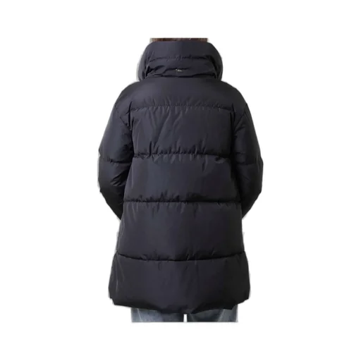 Herno Kids High-Neck Long Puffer Coat