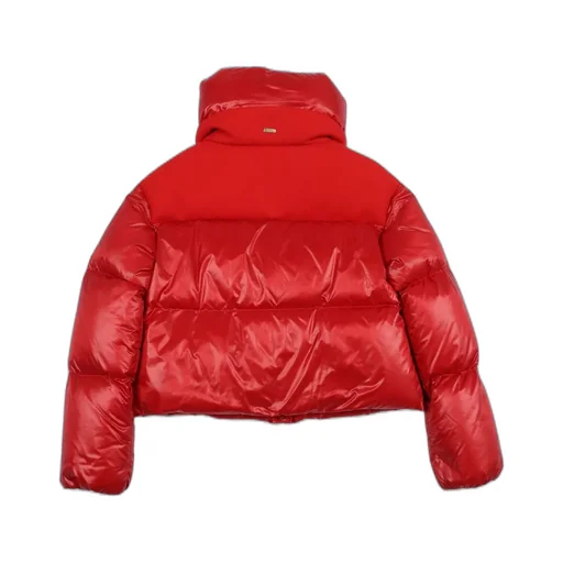 Herno Kids Logo Plaque High-Neck Cape
