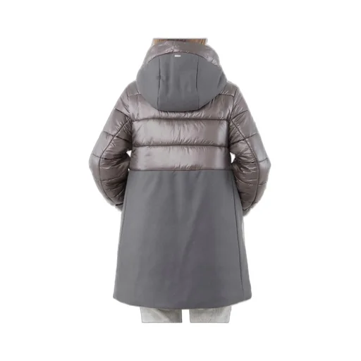 Herno Kids Zip-Up Hooded Puffer Coat
