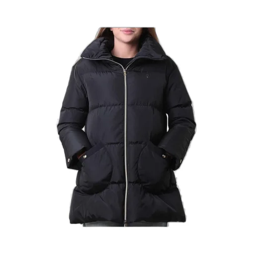 Herno Kids High-Neck Long Puffer Coat