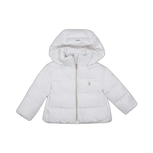 Herno Kids Logo-Charm Zip-Up Padded Jacket