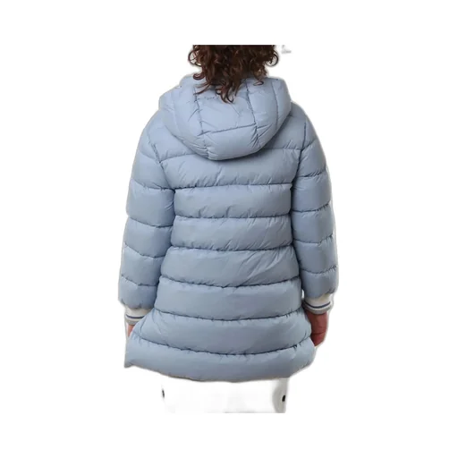 Herno Kids Logo-Embroidered Zipped Hooded Jacket