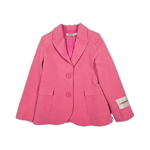 Hinnominate Logo Patch Single Breasted Jacket