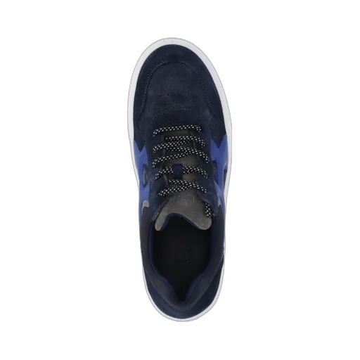 Hogan Kids Logoed Suede Sneakers