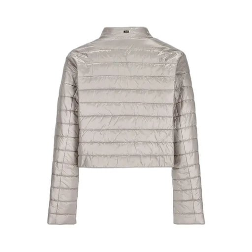 Herno Kids Logo-Plaque Zipped Padded Jacket
