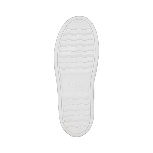 Hogan Kids Logoed Suede Sneakers