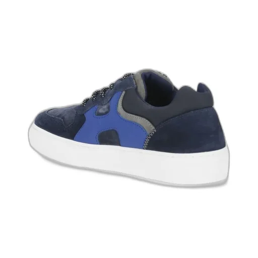 Hogan Kids Logoed Suede Sneakers