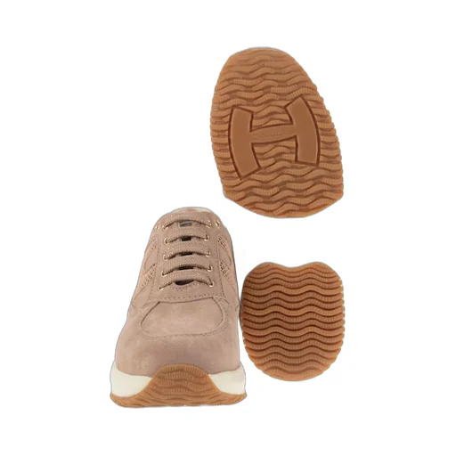 Hogan Kids Interactive Side H Detailed Sneakers