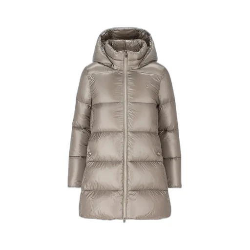Herno Kids Zipped Hooded Down Jacket