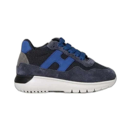 Hogan Kids Interactive 3 Leather Sneakers