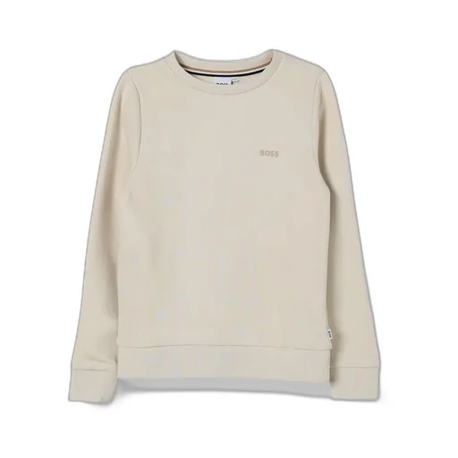 Hugo Boss Kids Long Sleeve Logo-Embroidered Sweatshirt