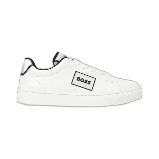 Hugo Boss Kids Logo-Patch Low-Top Sneakers