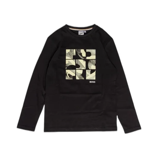 Hugo Boss Kids Graphic-Print Crewneck T-Shirt