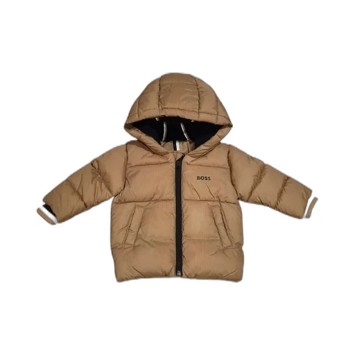 Hugo Boss Kids Logo Printed Padded Jacket
