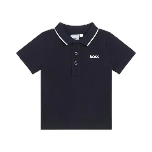 Hugo Boss Kids Logo Printed Polo Shirt