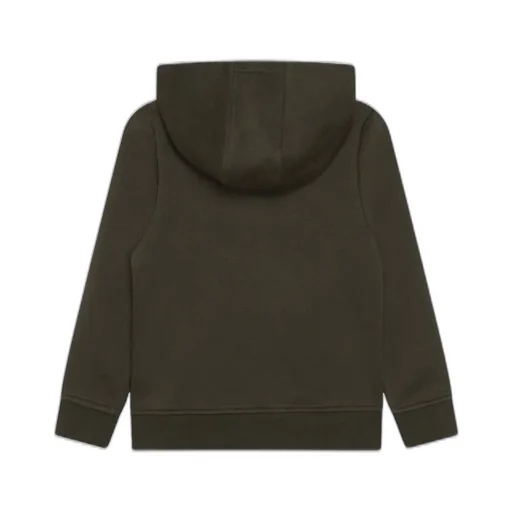Hugo Boss Kids Logo Printed Fleece Hoodie