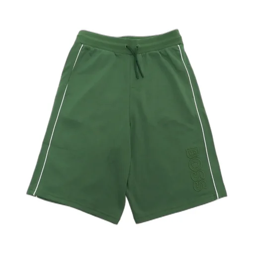 Hugo Boss Kids Logo-Embroidered Drawstring Shorts